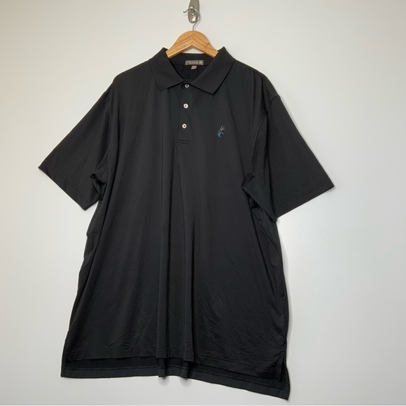 Peter Millar Other - Peter Millar Summer Comfort Black Polo. Men’s Size XXL.